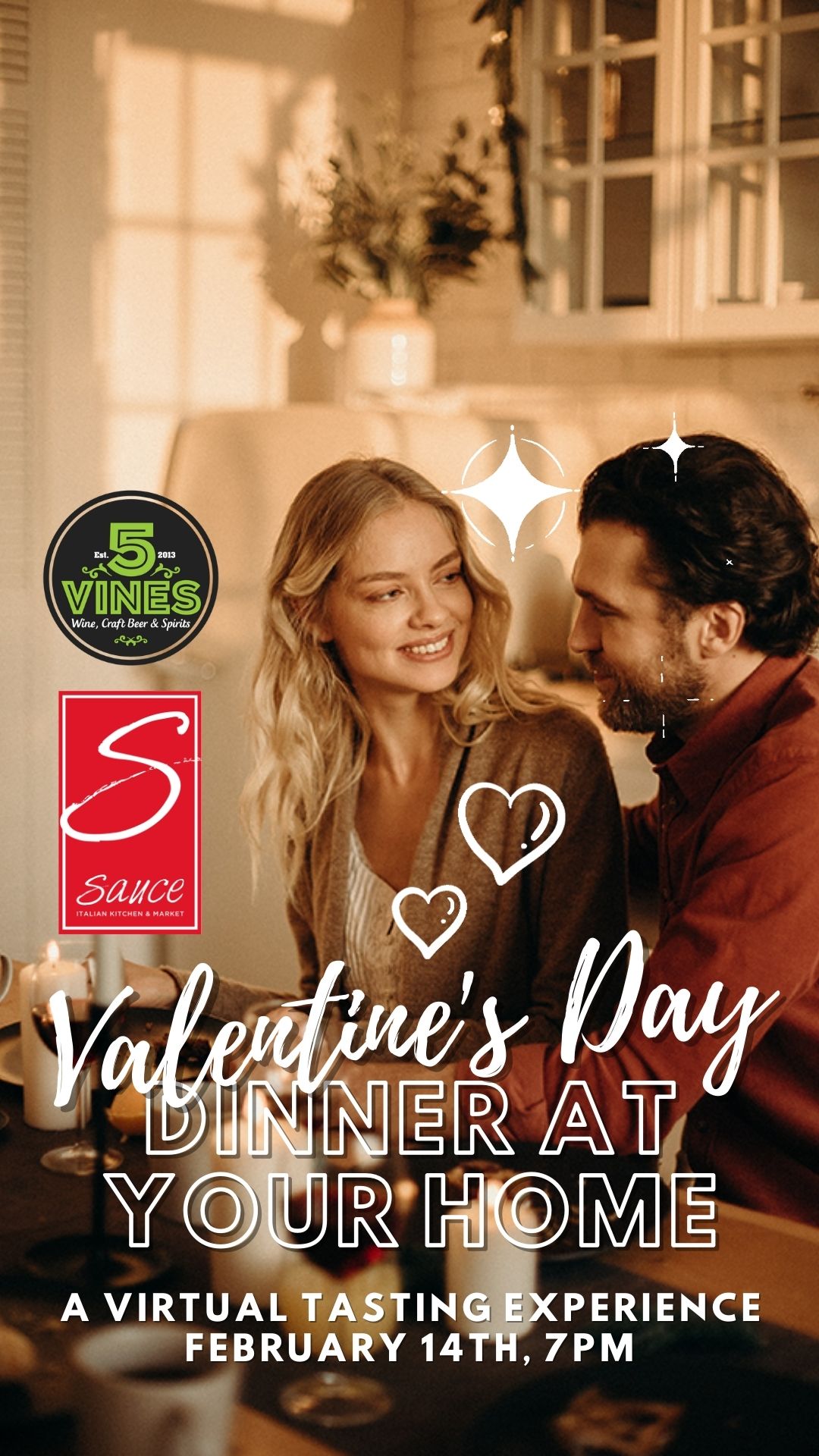 Valentine’s Day Virtual Dinner Promotion