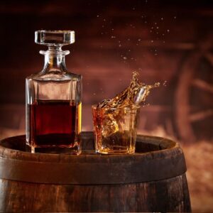 premium whisky bottle