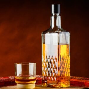 premium whisky bottle