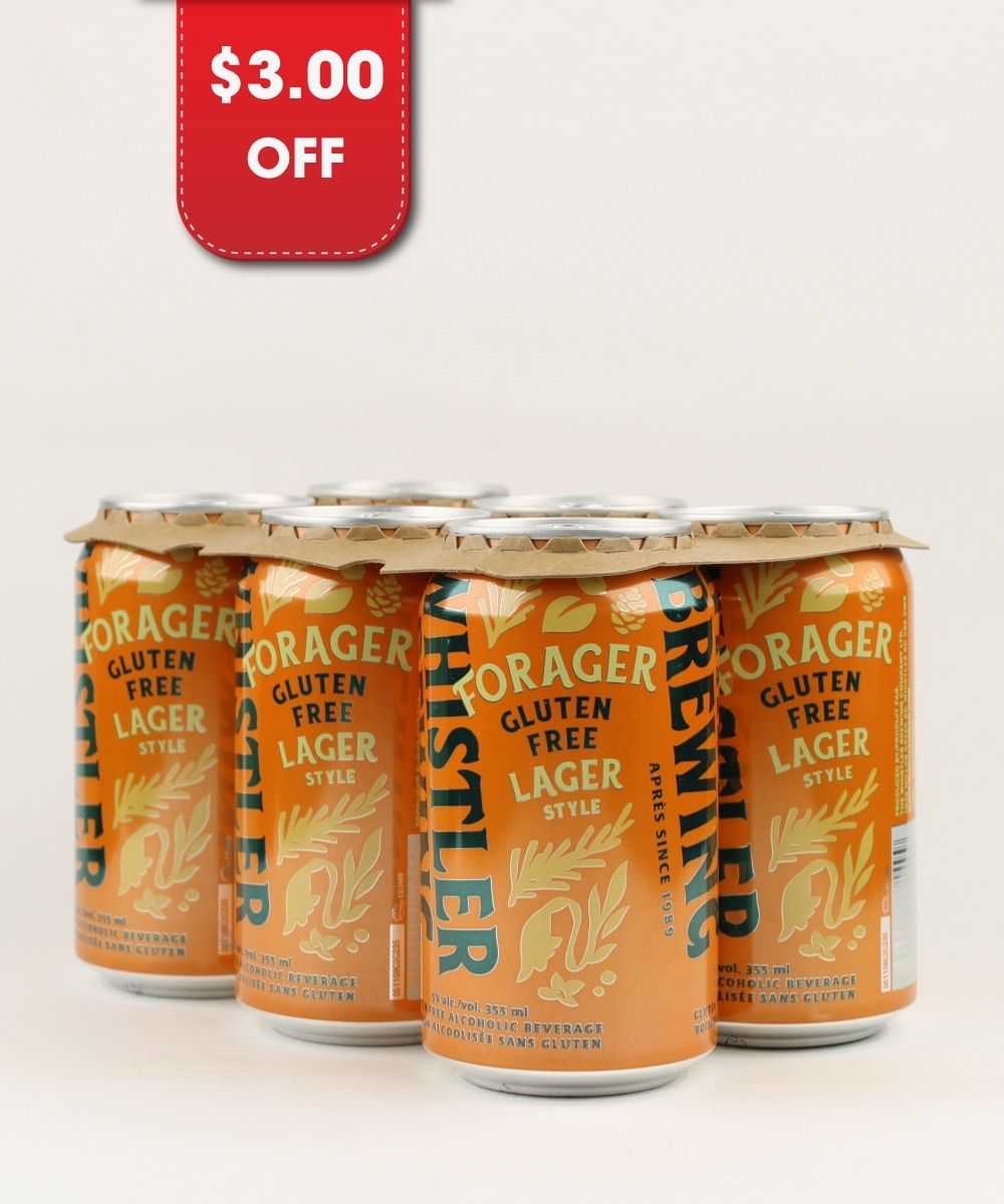 Whistler Forager GF Lager 6pk