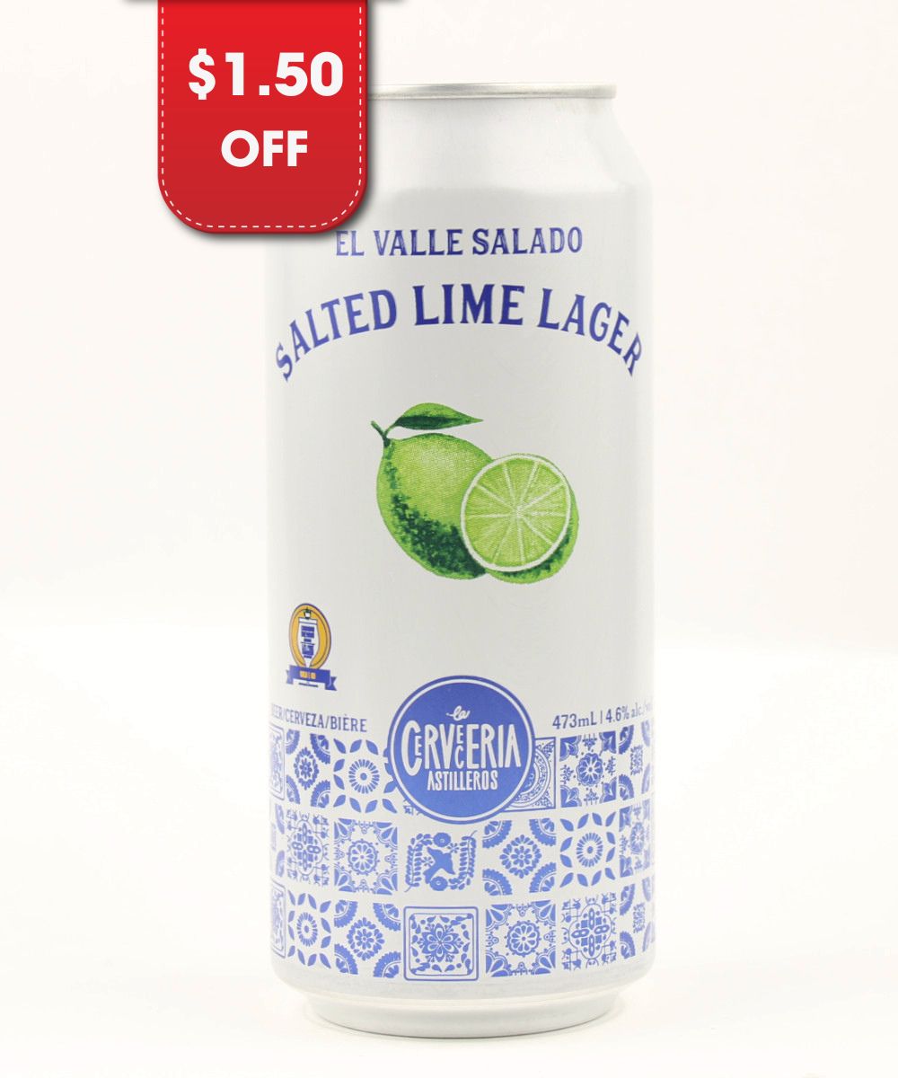 La Cerveceria Salted Lime Lager